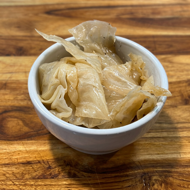 Smoked Cabbage.