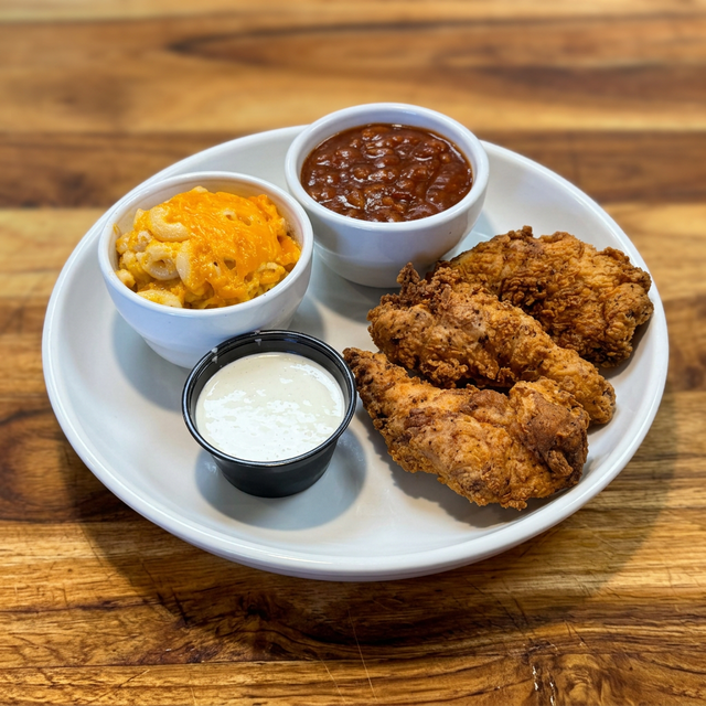 Chicken Tender Plate.